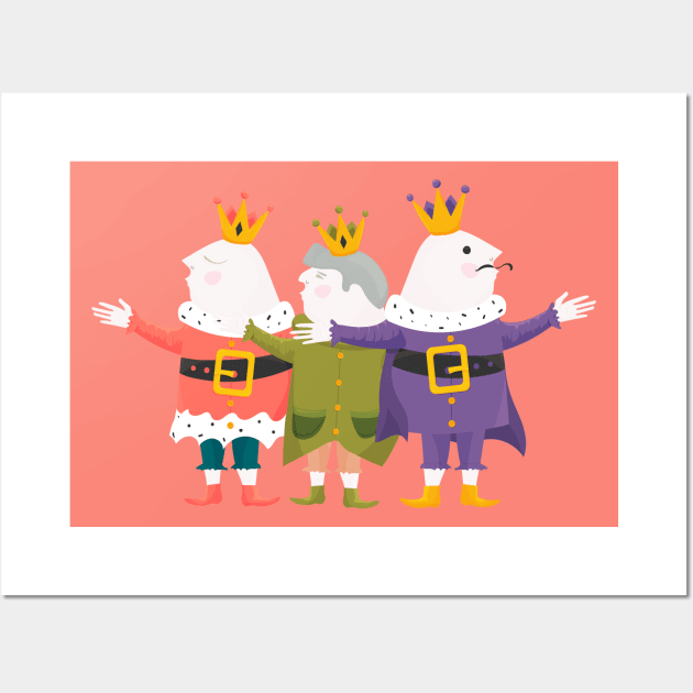 Three Kings Day Epiphany Wall Art by tatadonets